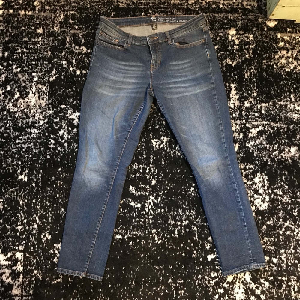 Gap Skinny Roll Up Jeans